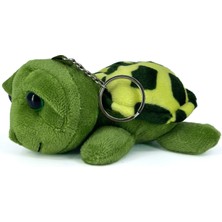 Bıyıklı Tobacco Sevimli Kaplumbağa Peluş Anahtarlık