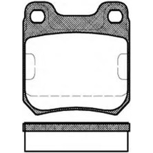 MGA 55192 Arka Fren Balatasi 1605924