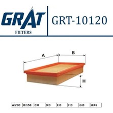 Grat 10120 Hava Filtresi 46809151