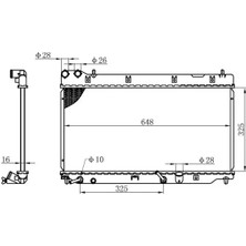 Oris BHN062016 Motor Radyatoru 19010PWAE01 19010RWAJ51