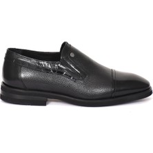 Tuna Deri Klasik Erkek Ayakkabı - Eva Tabanlı, Bağcıksız ve Konforlu Tasarım