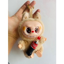 Labubu Coca Cola Kola Seri Popmart Figür 1ADET Basmalı Silgi Peluş Oyuncak Anahtarlık Çanta Süs