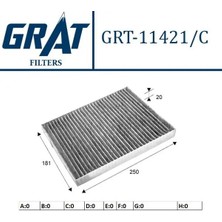 Grat 11421C Polen Filtresi (Karbonlu) 27891JY15A