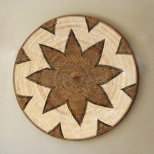 Mylamp Sumatra Elegance Rattan Duvar Tabağı 80X2 cm