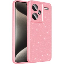 MobaxAksesuar Xiaomi Redmi Note 13 Pro Plus 5g Kılıf Simli Silikon Lüks Kapak
