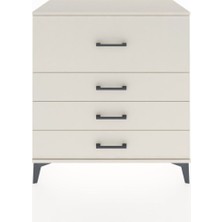 Dienni Hyperion Şifonyer 4 Çekmeceli 88X44X96 Aytaşı-Aytaşı
