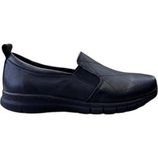 Extrafit Extrafıt Geniş Kalıp Kadın Lastikli Mokasen Ayakkabı 74128-17