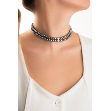 So CHIC Belinda 18 Ayar Beyaz Altın Kaplama 39 Cm Gümüş İnci Kolye