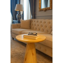 Nord Ahşap Orta Sehpa Naturel Renk Mantar Sehpa