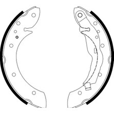 Hella 8DB355001241 Arka Fren Balatasi 34211160504 34219067127