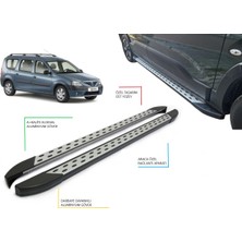 Tunax Oto Logan Mvc Noktalı Yan Basamak 2006 2007 2008 2009 2010 2011 2012