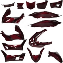 Motobisavm Kaporta Set Pcx 2020 - 2024 Bordo 14 Parça