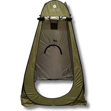 Windcamp Otomatik Açılır Karavan Dış Duş Çadırı, Giyinme Kabini - Yeşil