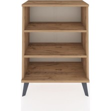Dienni Arges Komodin 2 Raflı 60X30X80 Çam-Çam