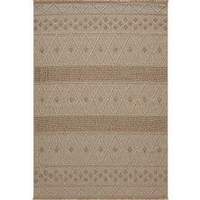 Seyran Halı Loopy Bej Kahve Halı Salon Oturma Odası Çocuk Odası Yatak Odası Halısı 620