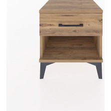 Dienni Hyperion Komodin Tek Çekmeceli 44X44X48 Çam-Çam