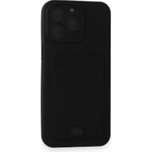 Royal Case iPhone 15 Pro Max Kılıf Kart Hazneli Silikon Kapak Ryc/kelvin