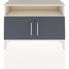 Dienni Arges Şifonyer 2 Raflı 2 Kapaklı 88X30X64 Aytaşı-Antrasit