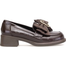 Ayakkabı Fuarı Elit PM161 K1020-1 Kadın Klasik Casual Ayakkabı Kahverengi