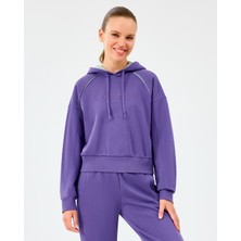 Skechers W Hoodie Sweatshirt Kadın Mor Sweatshirt S2520228-0277