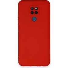 General Mobile Gm 20 Kılıf Içi Kadife Kaplı Nano Silikon Kapak - Kırmızı