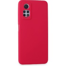 Techno Guru Redmi Note 12 Pro 4g Kılıf Içi Kadife Kaplı Nano Silikon Kapak - Pembe