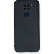 Techno Guru Redmi Note 9 Kılıf Içi Kadife Kaplı Nano Silikon Kapak - Lacivert