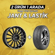 Nokian Tyres Togg T10X Uyumlu 225/60R18 Dört Mevsim Lastiği 4 Adet YILI:2025 + CA178018 Blp 18"jant 4 Adet