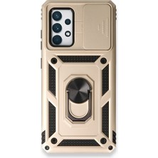 Royal Case Samsung Galaxy A73 5g Kılıf Tam Koruma Sağlayan Kamera Sürgülü Sert Silikon Kapak Ryc/pars Yüzüklü