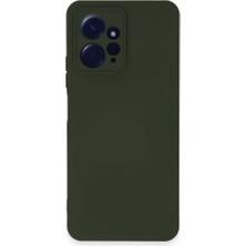 Techno Guru Redmi Note 12 4g Kılıf Içi Kadife Kaplı Nano Silikon Kapak - Koyu Yeşil