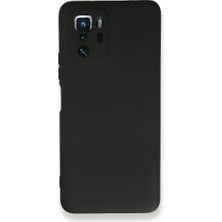 Techno Guru Poco X3 Gt Kılıf Içi Kadife Kaplı Nano Silikon Kapak - Siyah