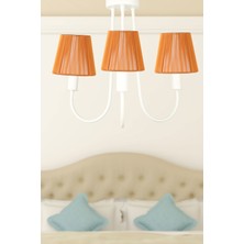 Begüsa Elina 3.lü Avize Beyaz No:12