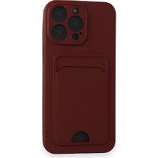 Royal Case iPhone 15 Pro Max Kılıf Kart Hazneli Silikon Kapak Ryc/kelvin