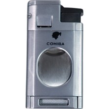 Cohiba 3 Torch Pürmüz Gümüş Puro Çakmağı
