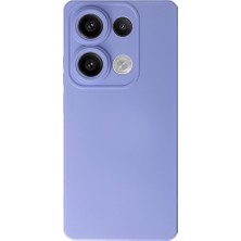 Techno Guru Redmi Note 13 4g Kılıf Içi Kadife Kaplı Nano Silikon Kapak - Lila