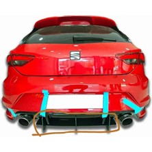 Türkset Seat Leon Mk3 2013-2017 Aero Tampon Orta Flapları (Plastik)