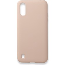 Royal Case Samsung Galaxy A01 Içi Kadife Kaplı Esnek Silikon Kapak Ryc/ Nano Lansman