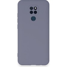 Techno Guru General Mobile Gm 20 Kılıf Içi Kadife Kaplı Nano Silikon Kapak - Gri