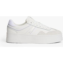 Tommy Hilfiger Kadın Beyaz Sneaker