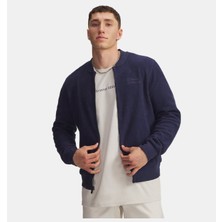 Under Armour Erkek UA Icon Rev Terry Varsity Ceket
