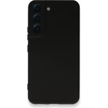 Samsung Galaxy S23 Plus Kılıf Içi Kadife Kaplı Nano Silikon Kapak - Siyah