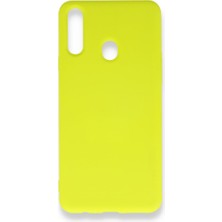 Royal Case Samsung Galaxy A20S Içi Kadife Kaplı Esnek Silikon Kapak Ryc/ Nano Lansman