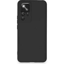 Techno Guru Xiaomi Mi 12T Pro Kılıf Içi Kadife Kaplı Nano Silikon Kapak - Siyah