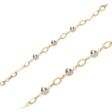 Hakan Mücevherat Gemi Figürlü Çocuk Bileklik 14 Ayar Altın