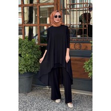 Omelya Pantolonlu Takım 26KZ1093 Siyah