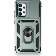 Royal Case Samsung Galaxy A73 5g Kılıf Tam Koruma Sağlayan Kamera Sürgülü Sert Silikon Kapak Ryc/pars Yüzüklü