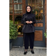 Almarwah Ceket 404967-1 Siyah