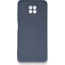 Redmi Note 9 5g Kılıf Içi Kadife Kaplı Nano Silikon Kapak - Gri