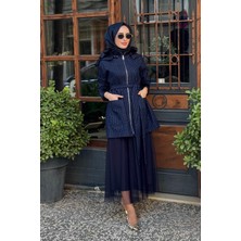 Omelya Ceket 26KZ1048 Lacivert