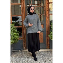 Seçil Triko Kazak 10002521710044 Gri